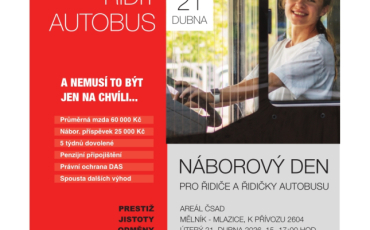 Náborový den pro řidiče autobusu