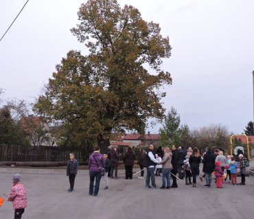 Lampionový průvod a vysazení lípy