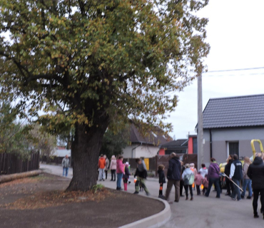 Lampionový průvod a vysazení lípy