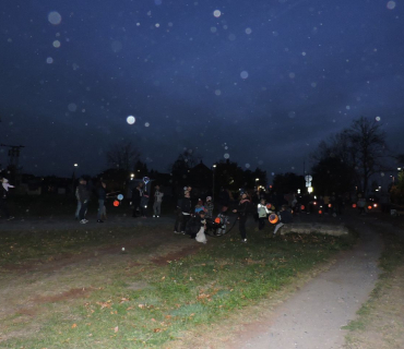 Lampionový průvod a vysazení lípy
