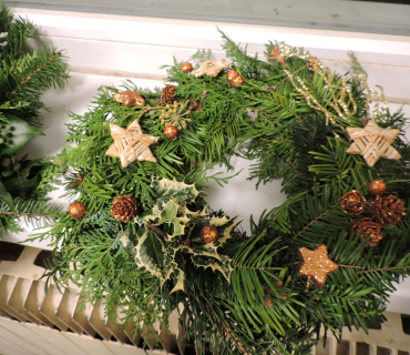 Výroba adventních věnců