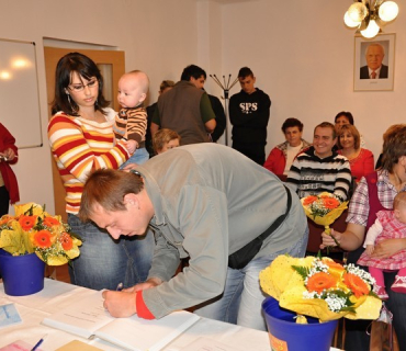 Vítání občánků 2010