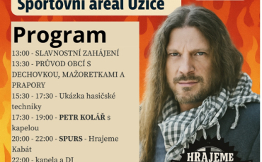 Oslavy výročí 100 let SDH Úžice